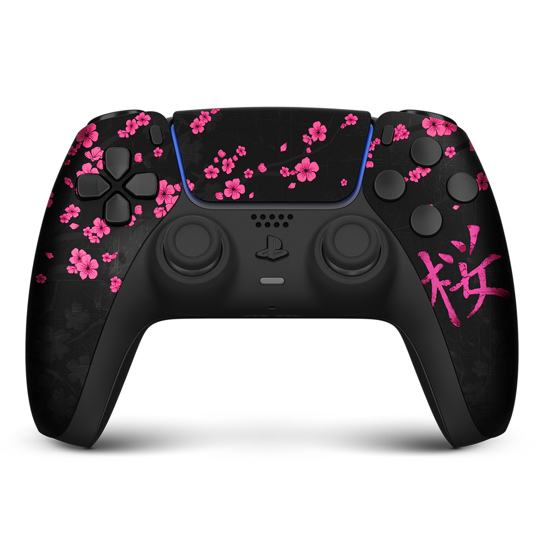 omgn custom controller, mit einzigartigem design back blossoms