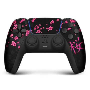 omgn custom controller, mit einzigartigem design back blossoms  